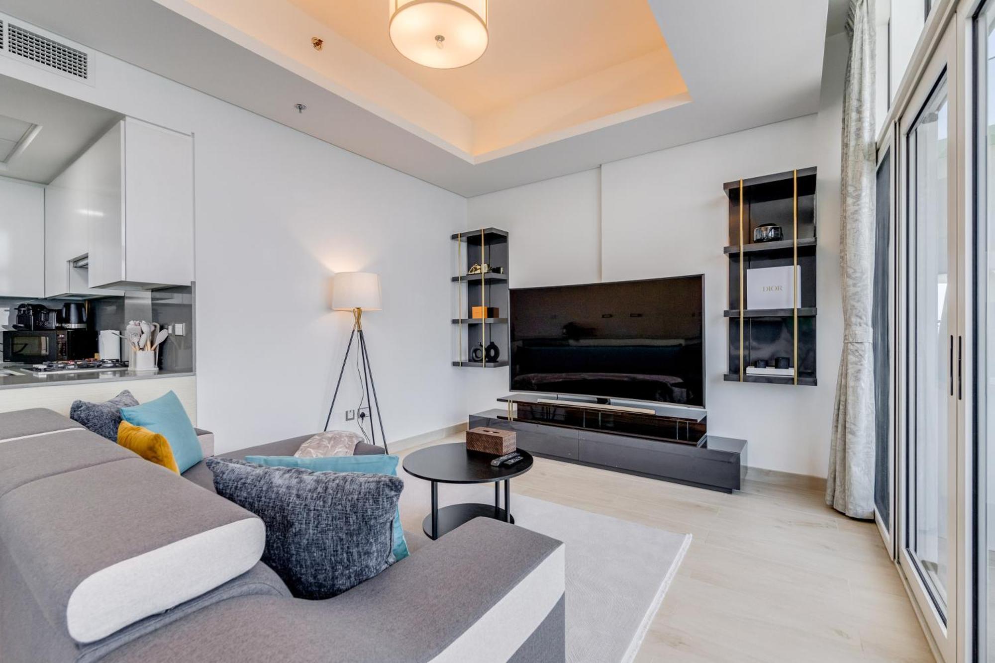 Luxury Azizi Mina Beachfront Apartments Dubai Ngoại thất bức ảnh